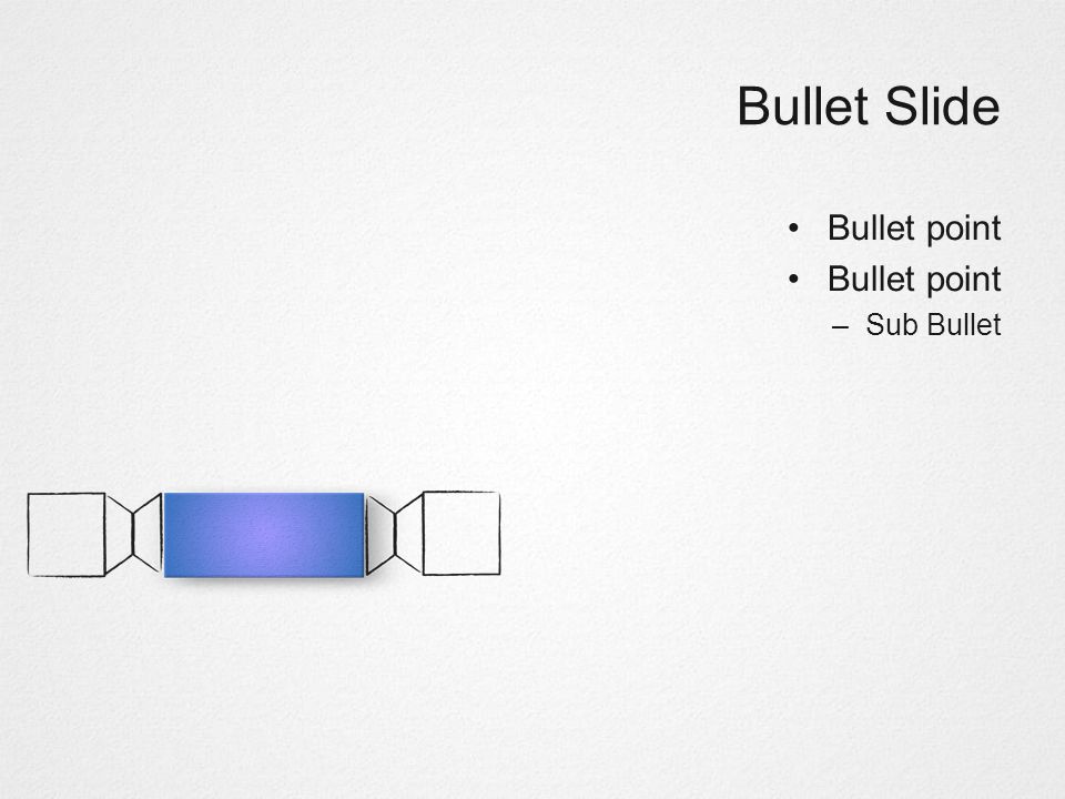 Bullet Slide Bullet point –Sub Bullet