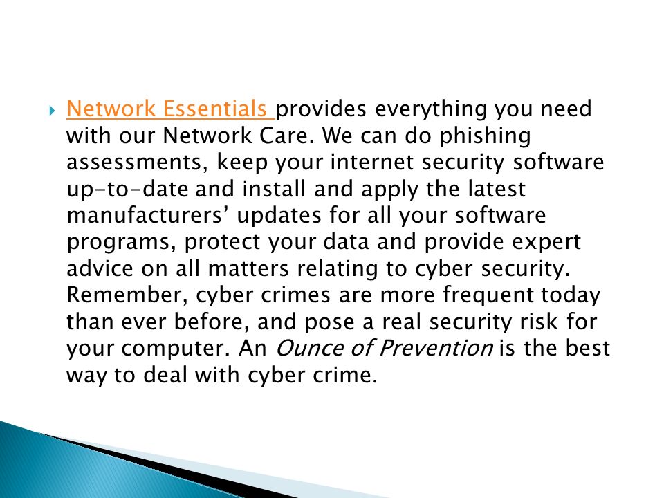  Network Essentials is the fastest growing IT support services and computer network support Provider Company in Charlotte.