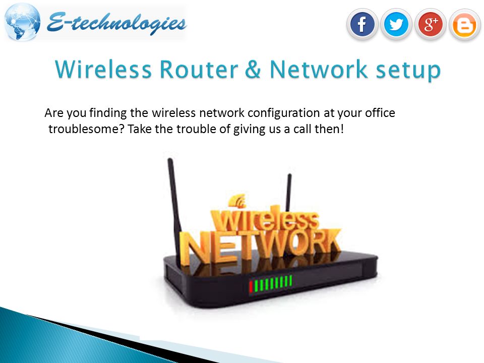 Are you finding the wireless network configuration at your office troublesome.