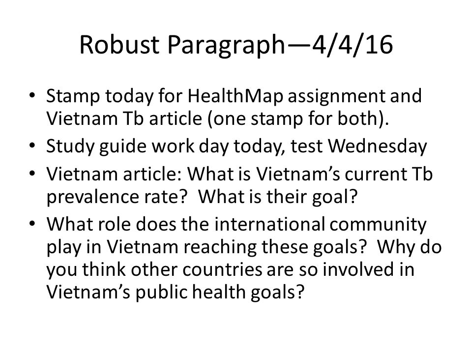 Robust Paragraph 3 31 16 Finish Sharing Diseases P Stamp For