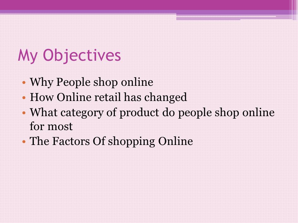 research paper on online shopping