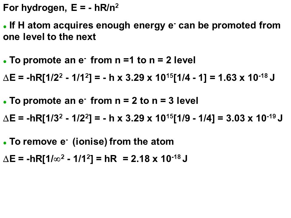 Einstein 1905 Energy Of E M R Is Quantised E Photon H Hc 1 E M R Stream Of Particles Called Photons Also Energy Has Mass I E E Mc Ppt Download