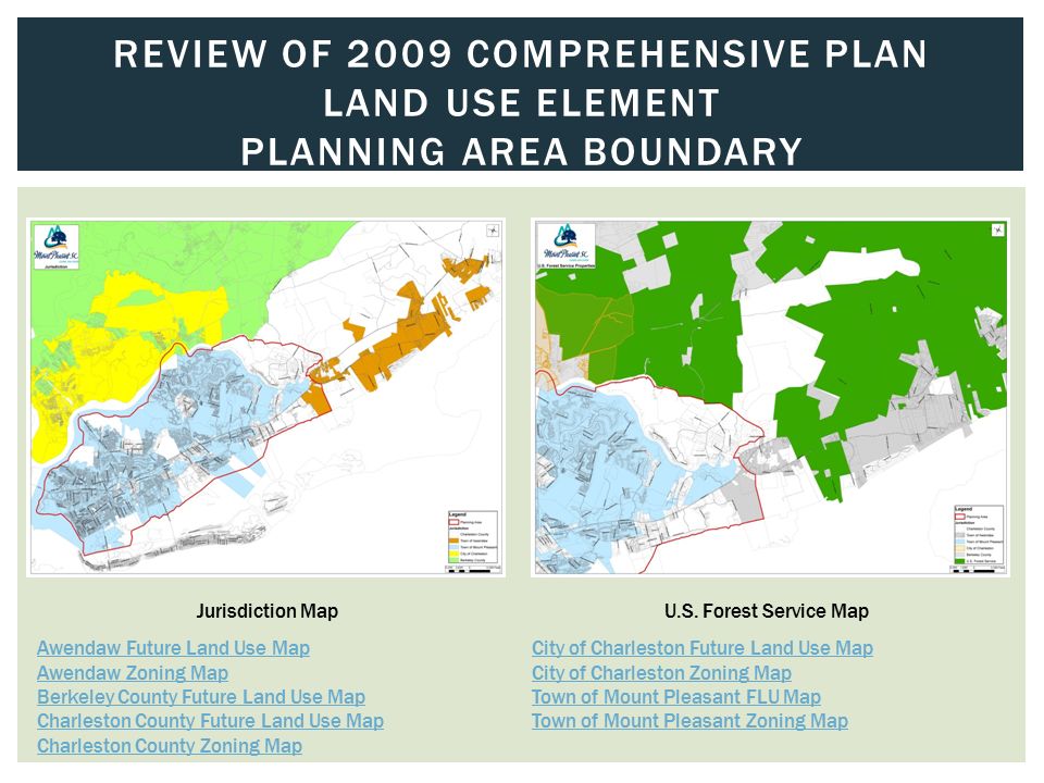 charleston county zoning map Comprehensive Plan Update Meeting 8 Land Use Element 4 08 Ppt