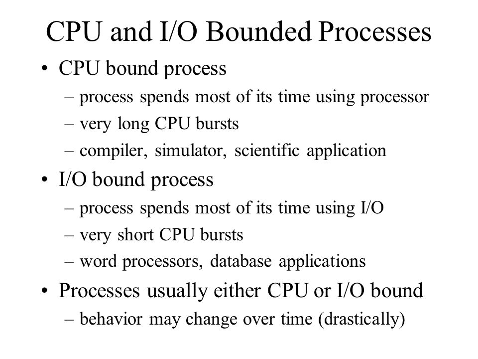 CPU Scheduling CS Introduction to Operating Systems. - ppt download