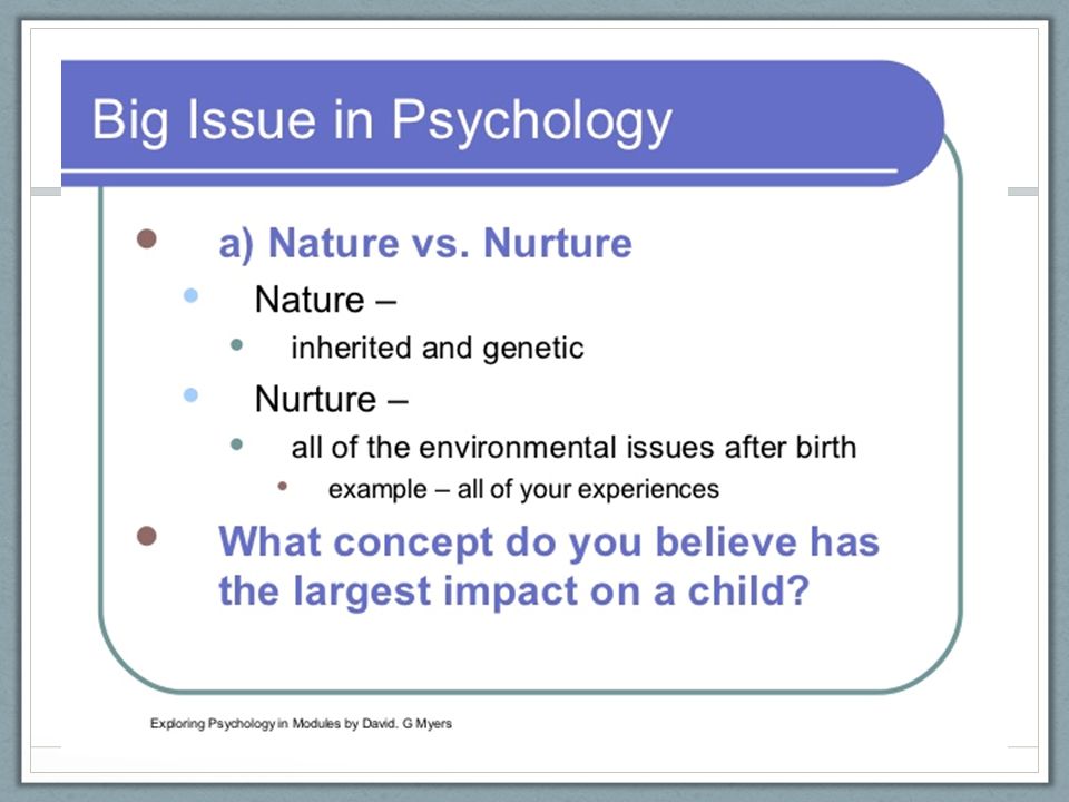 Nurture перевод. Psychology nature. Nature vs nurture. Nature of nurture Chapter one.