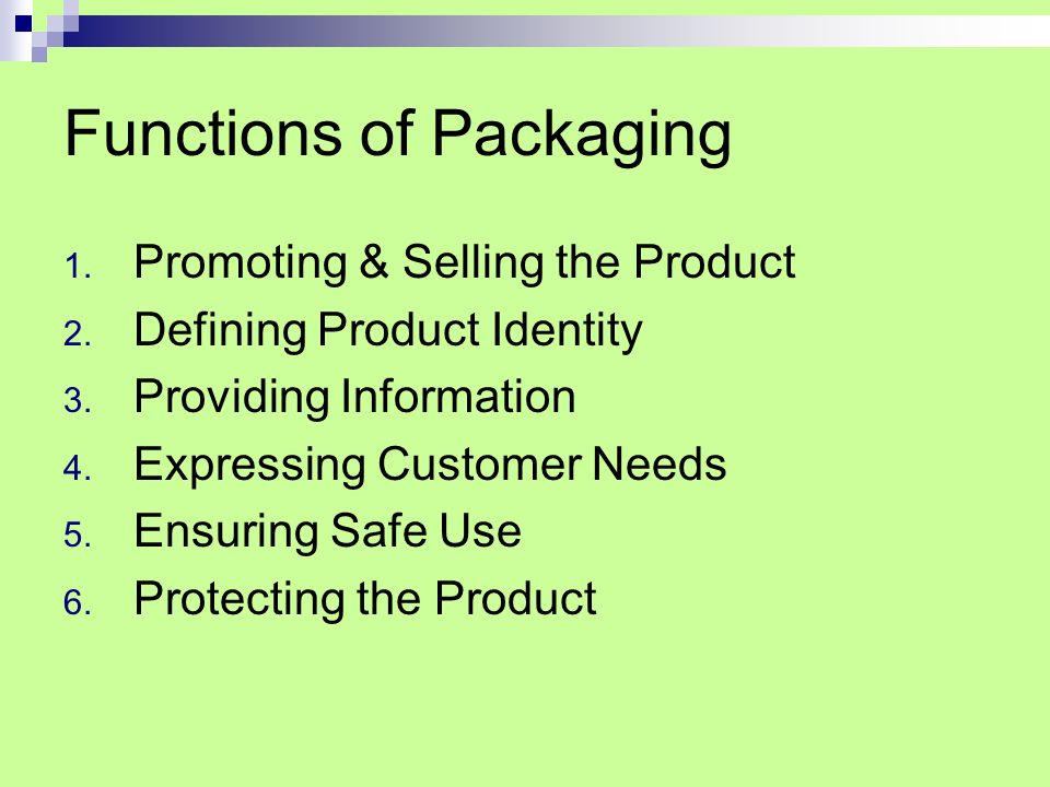 PACKAGING Chapter 31.2 Marketing I. Packaging Package = the physical  container or wrapping for a product. 10% of a product's retail price is  spent on. - ppt download