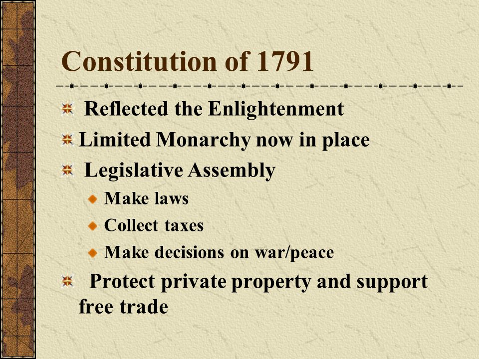 FRENCH CONSTITUTION OF 1791 DOWNLOAD FRENCH CONSTITUTION OF 1791 DOWNLOAD
