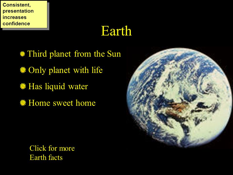 The Solar System Click To Learn A Silly Planet Sentence
