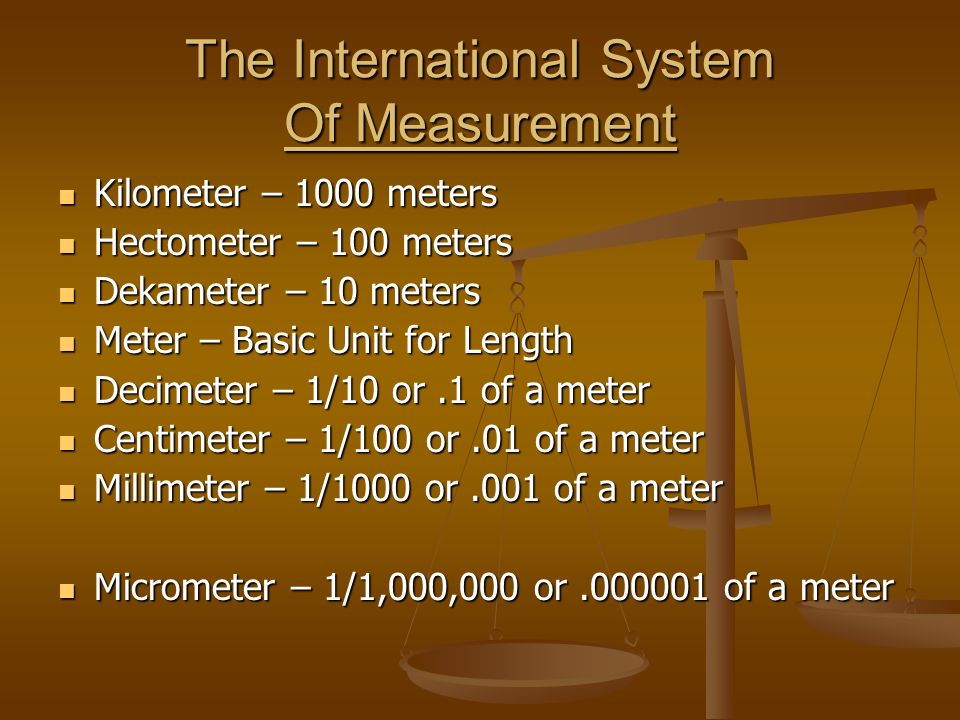 Системы int. Measurement of the Meter in the International System of measurements. Hectometer и dectometro что это такое. Name of the piece of Equipment used to measure current..