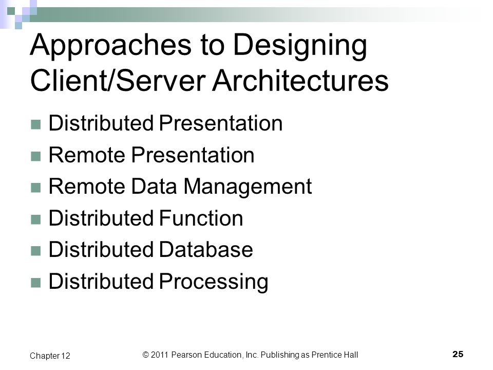 Chapter 12 Designing Distributed and Internet Systems Modern Systems ...