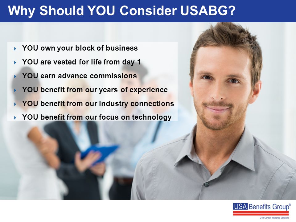 Why Should YOU Consider USABG.