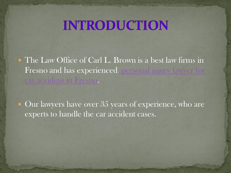 The Law Office of Carl L.