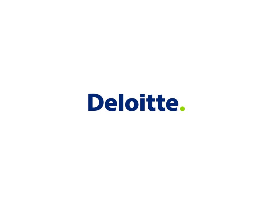 Presentation on theme: "Deloitte Consulting 101. 