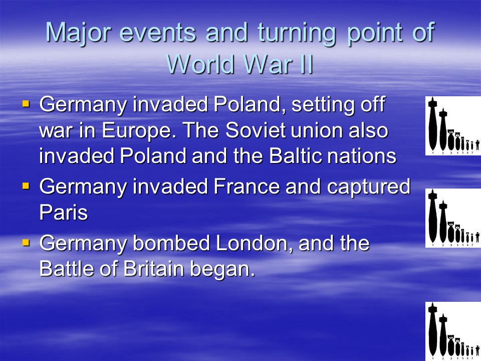 what was the turning point of ww2