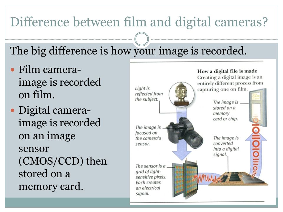 DIGITAL PHOTO 1 Camera Comparison Automatic vs. SLR. - ppt download