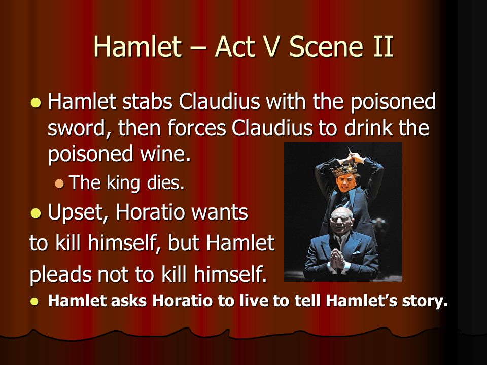 hamlet kills claudius