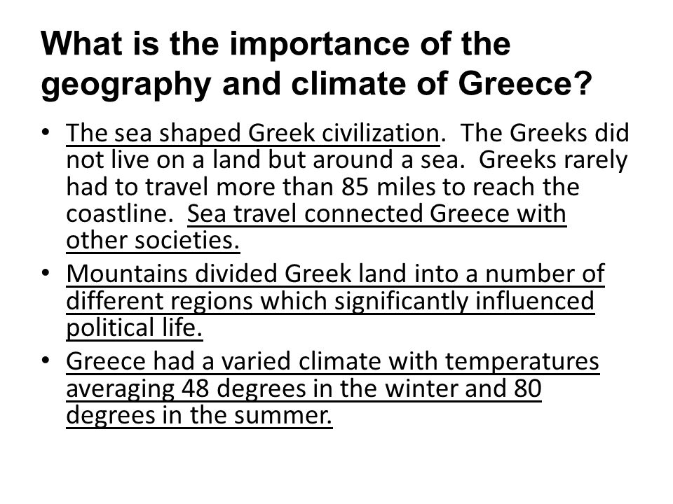 Geography writing help shape greek civilization
