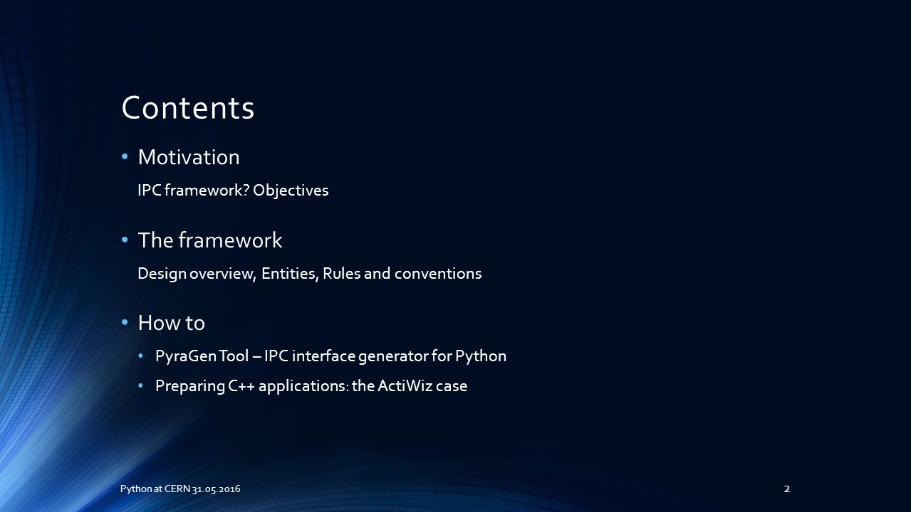 Pyragen A PYTHON WRAPPER GENERATOR TO APPLICATION CORE LIBRARIES Fernando  PEREIRA, Christian THEIS - HSE/RP EDMS tech note: - ppt download