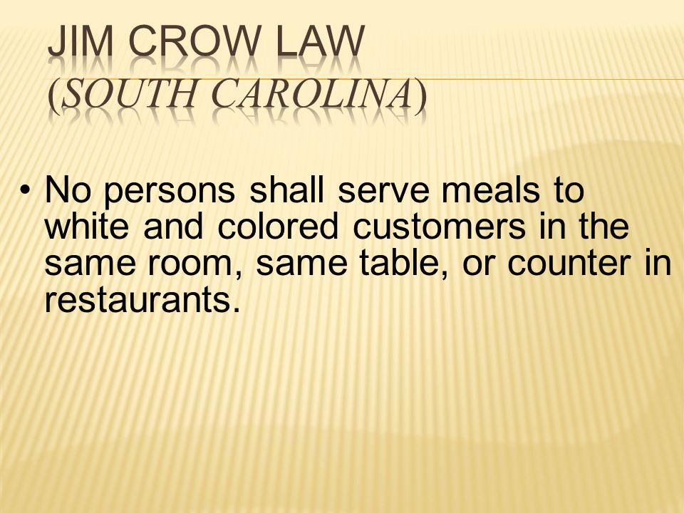 No persons shall serve meals to white and colored customers in the same room, same table, or counter in restaurants.