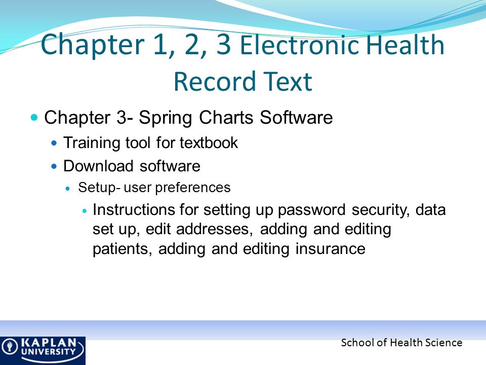Spring Charts Electronic Health Records