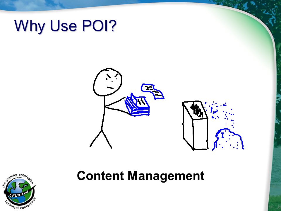 Why Use POI Content Management