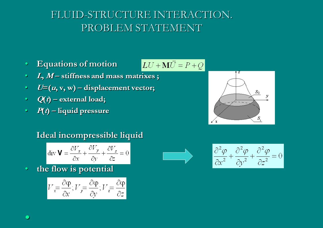FLUID-STRUCTURE INTERACTION.