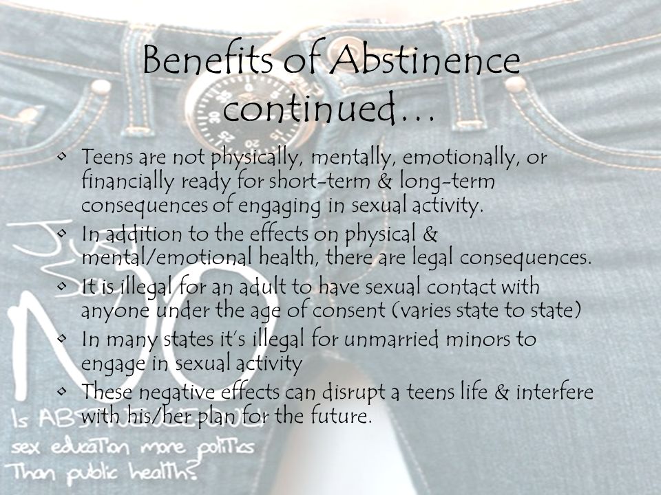 Understand Long term effects of teen sex sorry Long term effects of teen sex perhaps