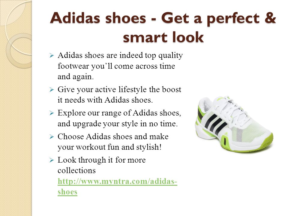 Adidas Footwear Collections Adidas Footwear Collections. - ppt download