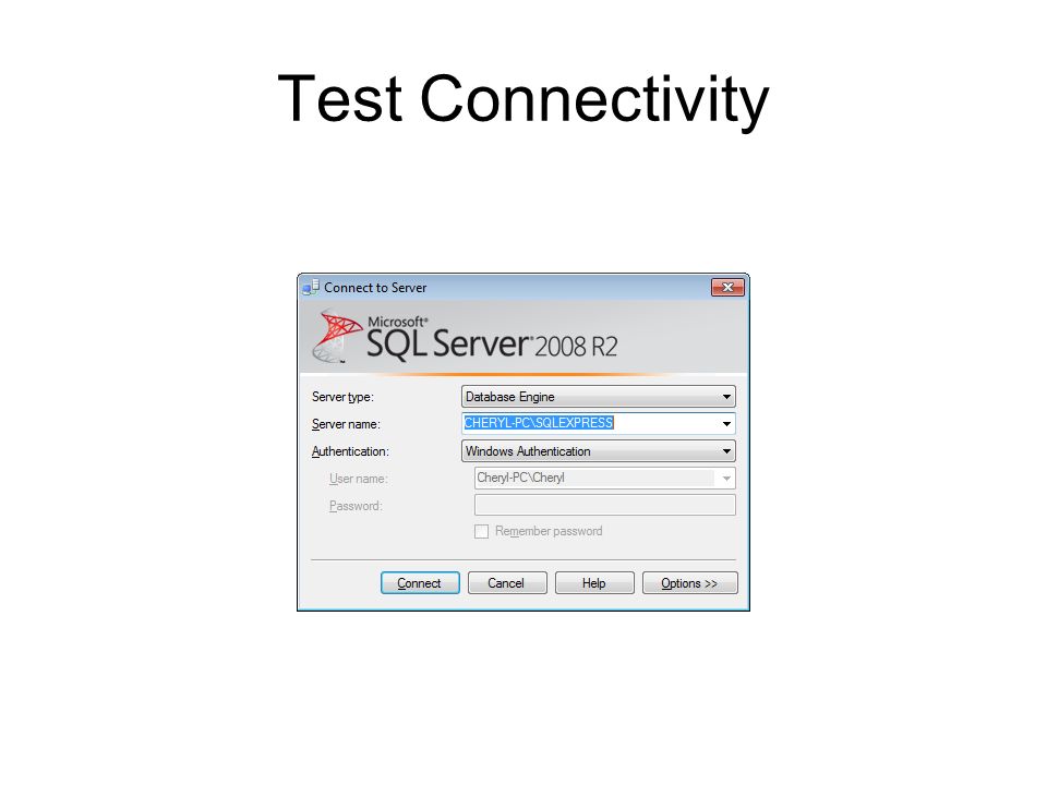 Test Connectivity