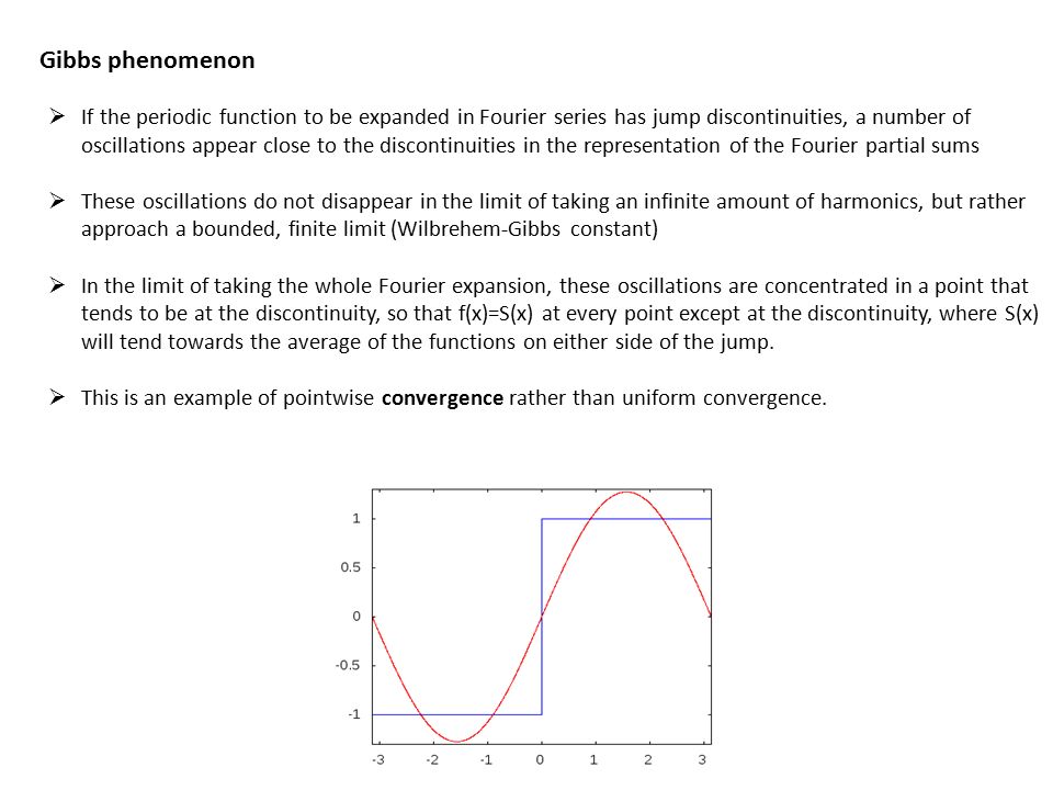 Introduction and motivation Full range Fourier series Completeness and  convergence theorems Fourier series of odd and even functions Arbitrary  range Fourier. - ppt download