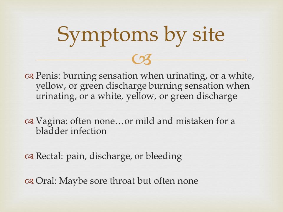 bladder infection and discharge from penis Bladder infection and discharge from penis