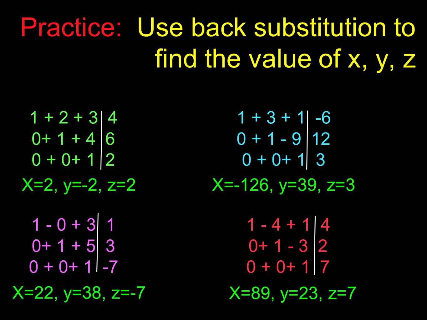 Matrices And Systems Of Equations Definition Of A Matrix Rectangular Array Of Real Numbers M Rows By N Columns Named Using Capital Letters First Ppt Download