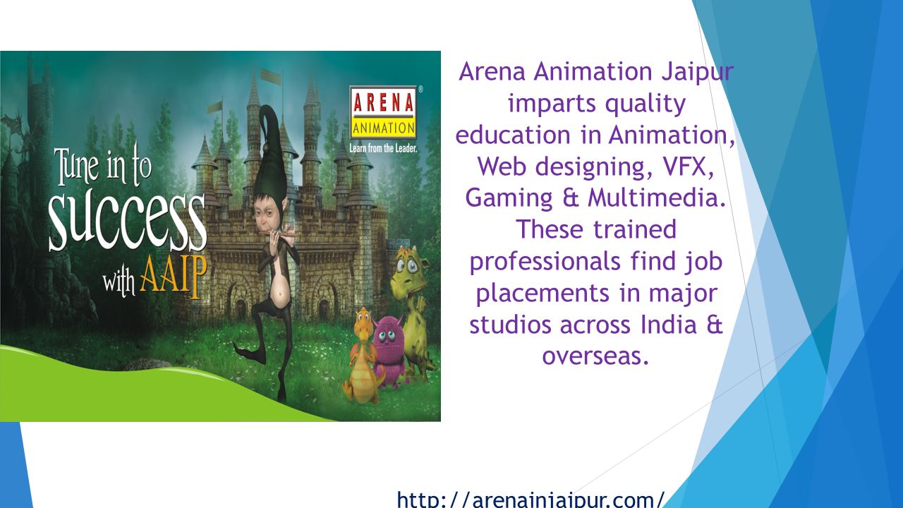 ARENA ANIMATION Arena Animation Jaipur imparts quality education in  Animation, Web designing, VFX, Gaming & Multimedia. These. - ppt download