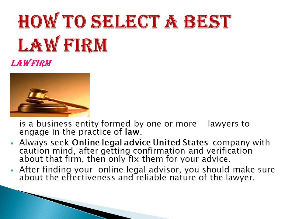 Law Firm is a business entity formed by one or more lawyers to engage in the practice of law.