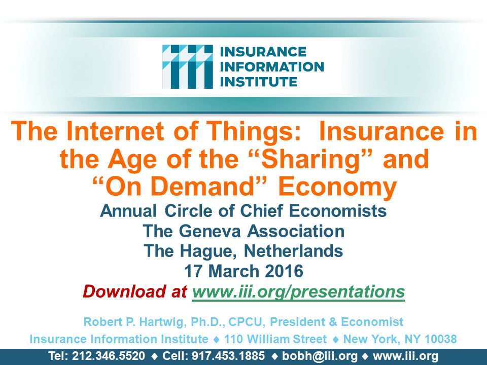 The Institutes To Add Insurance Information Institute To Its Affiliates Roster