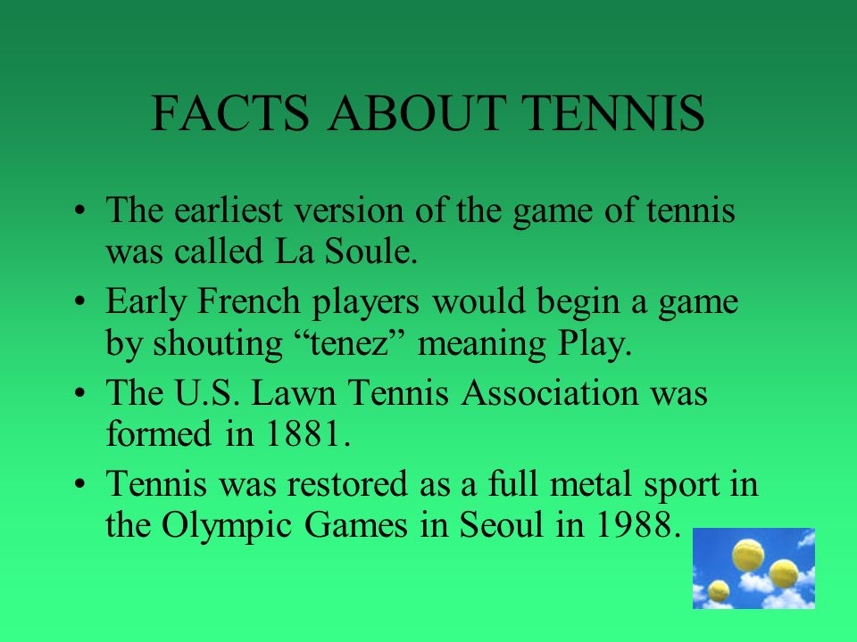 TENNIS By the end of this unit, you should be able to: Demonstrate the  proper technique in various strokes used in the game of tennis. Display an  understanding. - ppt download