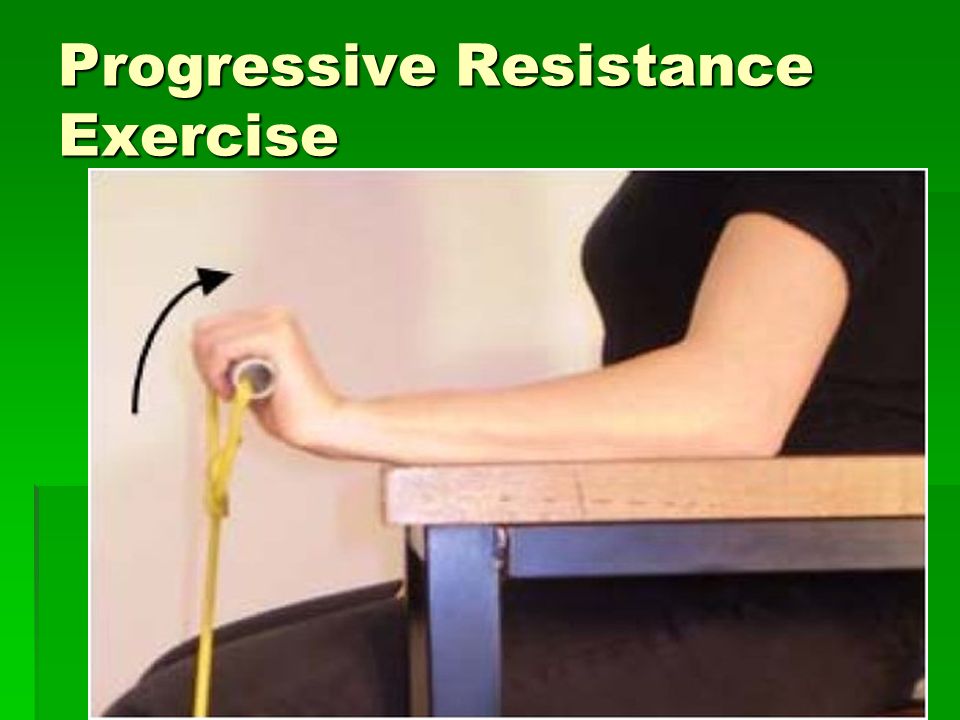 Progressive Resistance Exercise