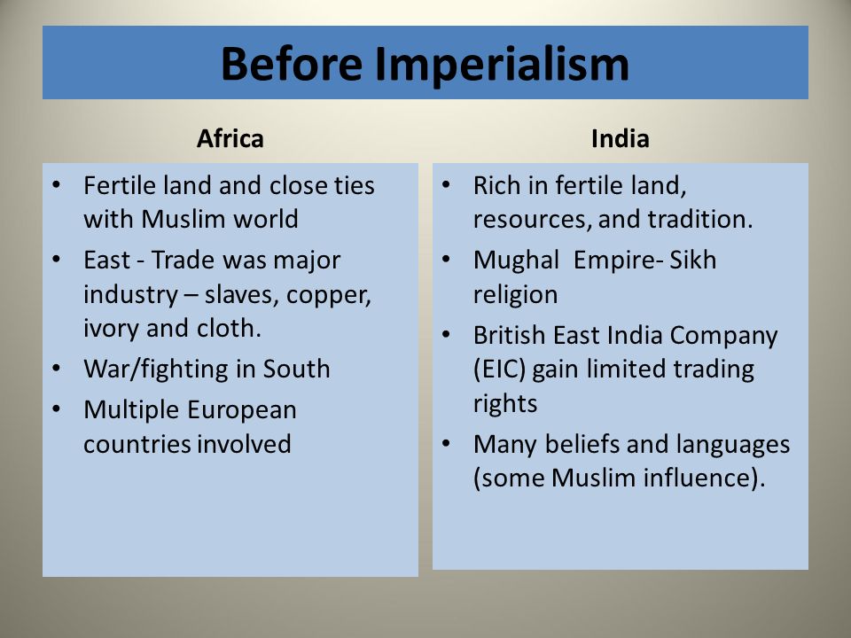imperialism in africa and india a comparison bell ringer what venn diagram of asia and africa