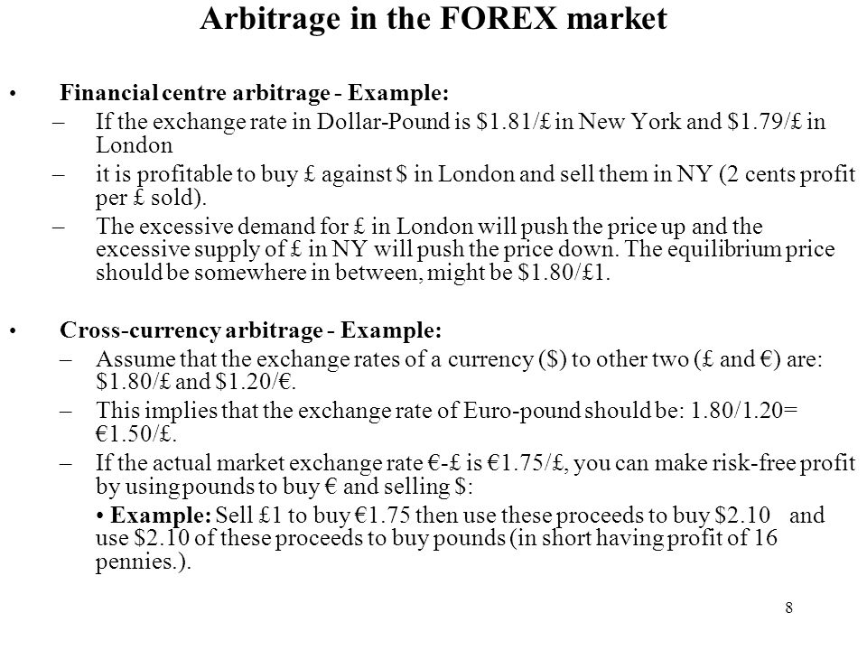 1 Quotation Spot And Forward Markets 2 Exchange Rate Quotes The - 