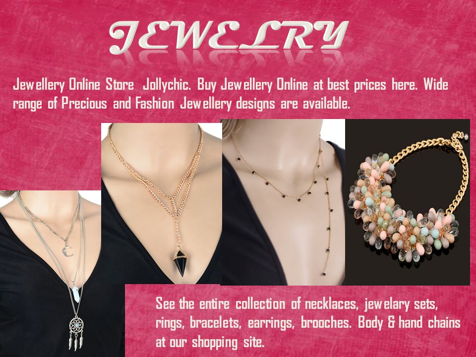 Jewellery Online Store Jollychic. Buy Jewellery Online at best prices here.