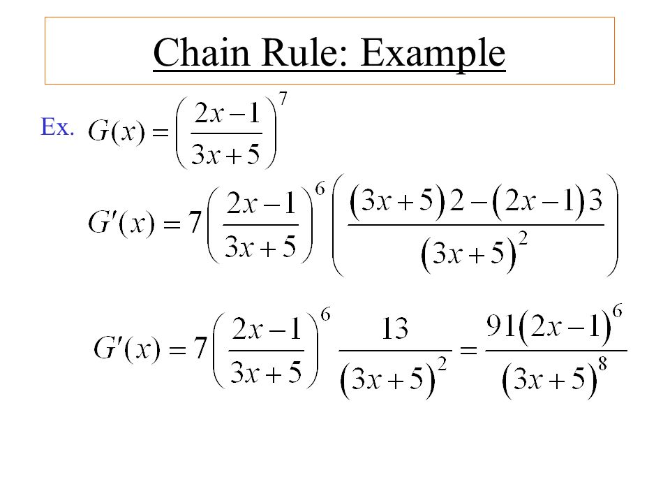 Differentiation 3 Basic Rules of Differentiation The Product and Quotient  Rules The Chain Rule Marginal Functions in Economics Higher-Order  Derivatives. - ppt download