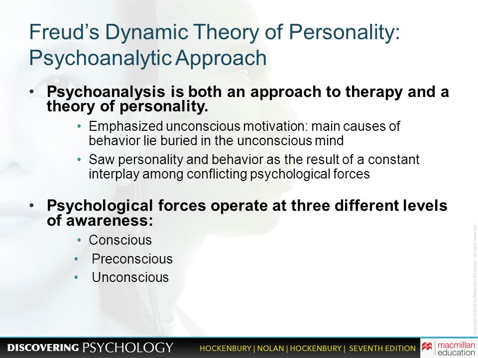 which major force in psychology emphasized unconscious sexual conflicts