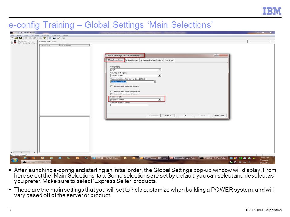 © 2009 IBM Corporation IBM Configurator for e-business (e-config ...