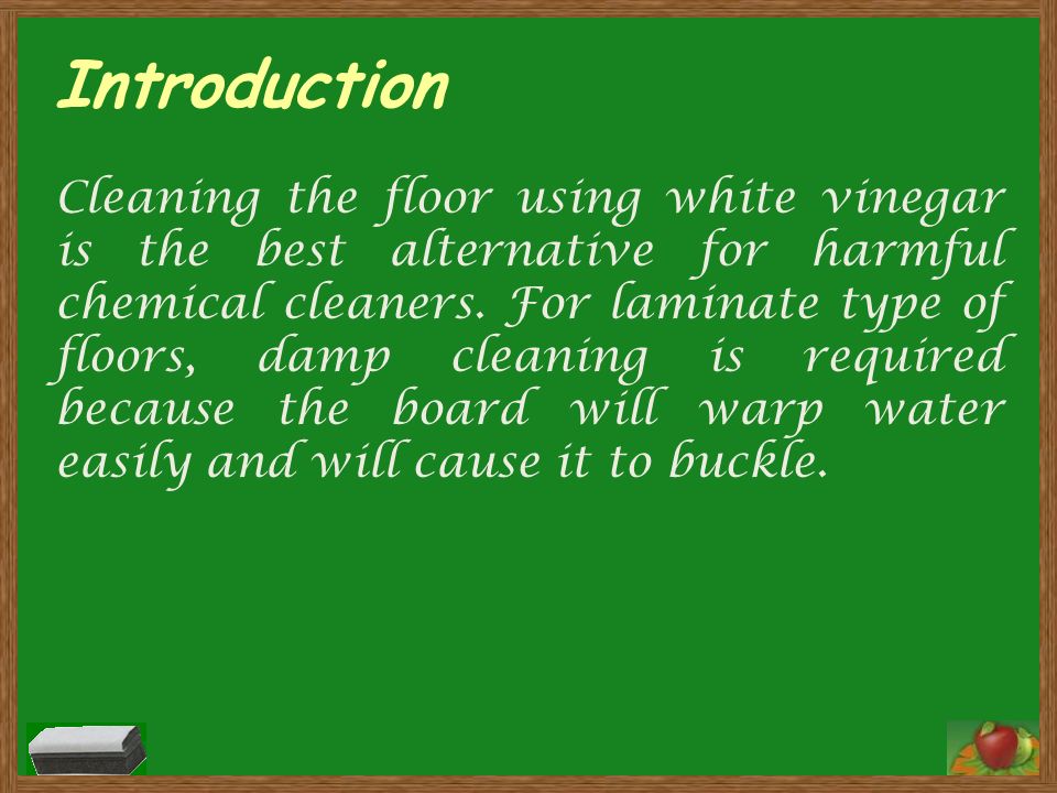 Steps in Cleaning Floors Using Vinegar and White Vinegar for Laminate ...