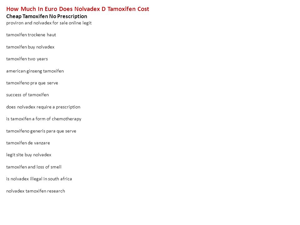 tamoxifen prescription costs