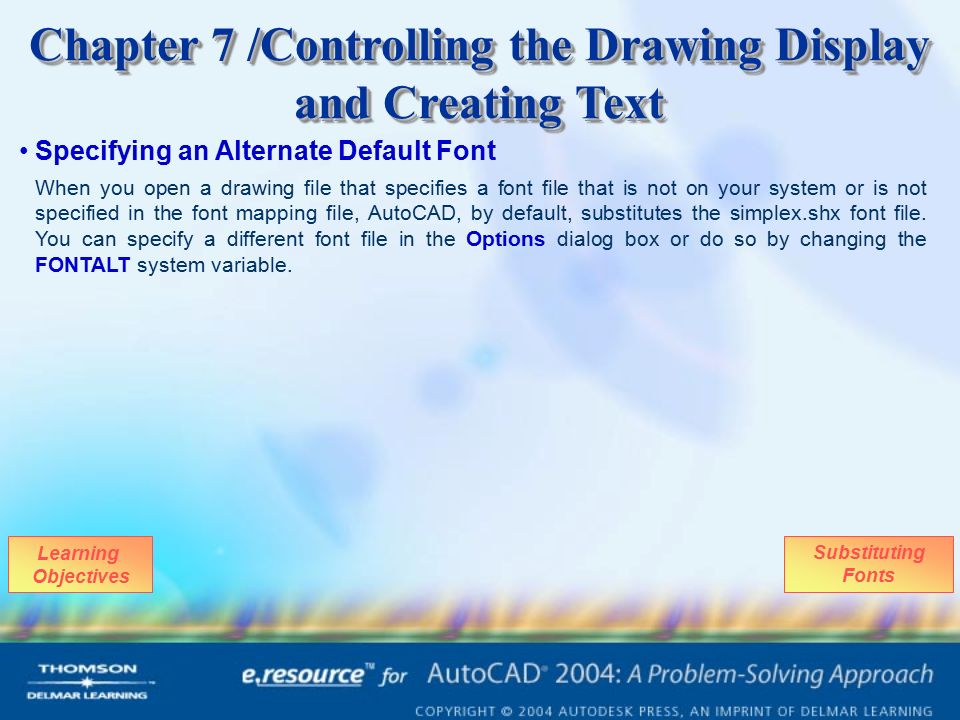 Chapter 7 /Controlling the Drawing Display and Creating Text Learning  Objectives :  Use the REDRAW and REGEN commands.REDRAWREGEN  Use the ZOOM  command. - ppt download