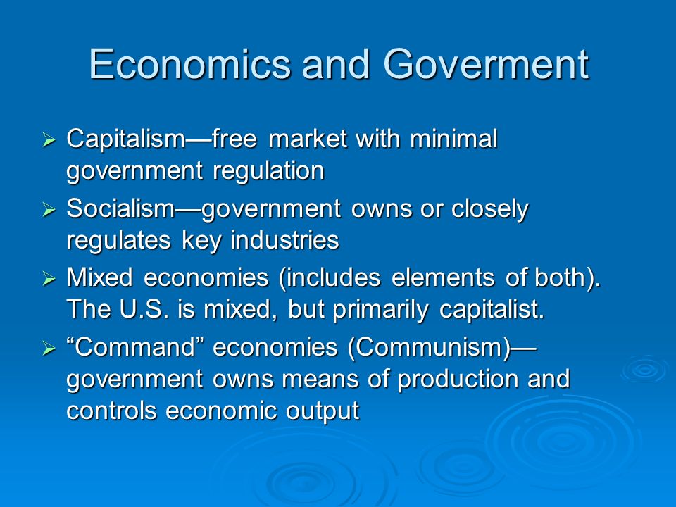 Principles of Government. Objectives Learn the four essential features ...