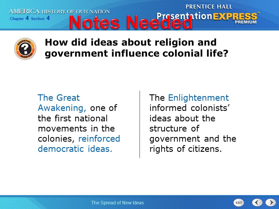 how did the enlightenment affect the colonies