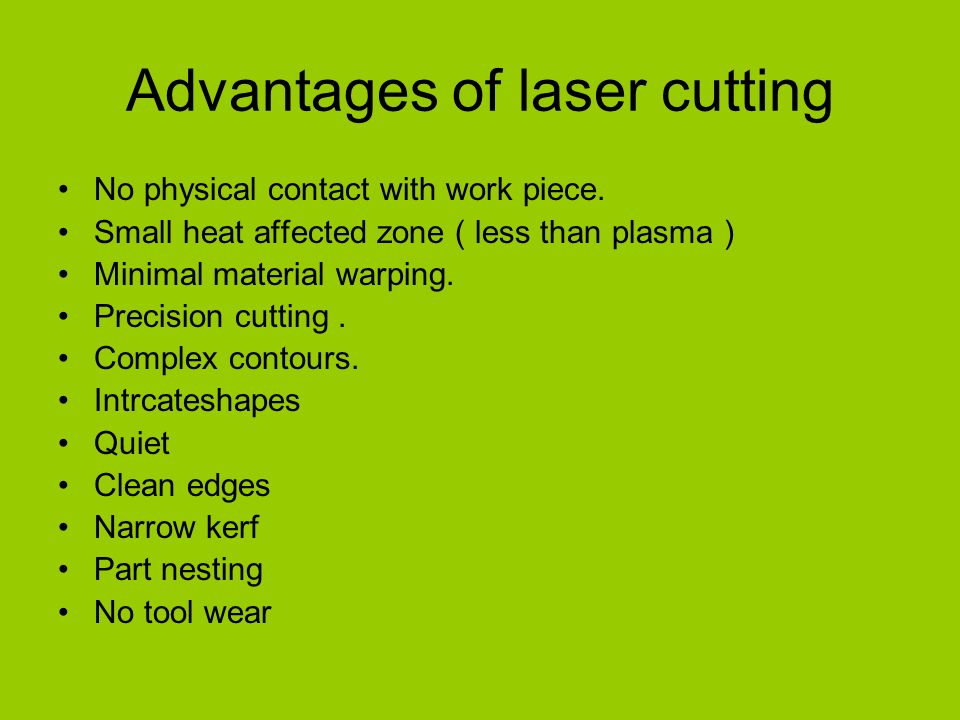 Laser Cutting – Advantages & Disadvantages