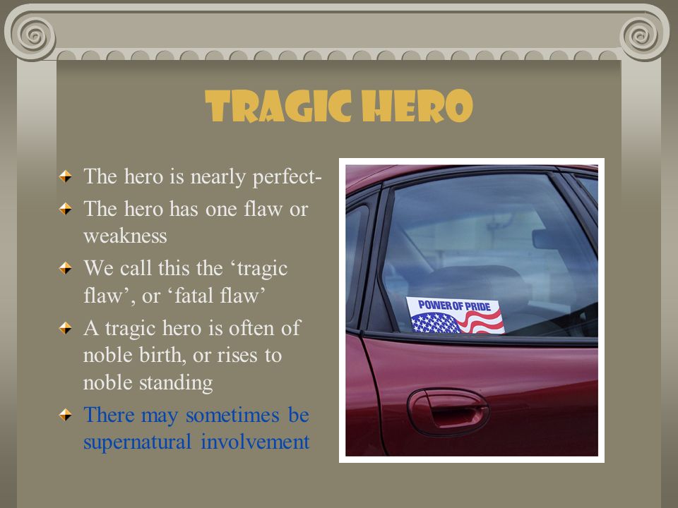 the tragic hero is generally